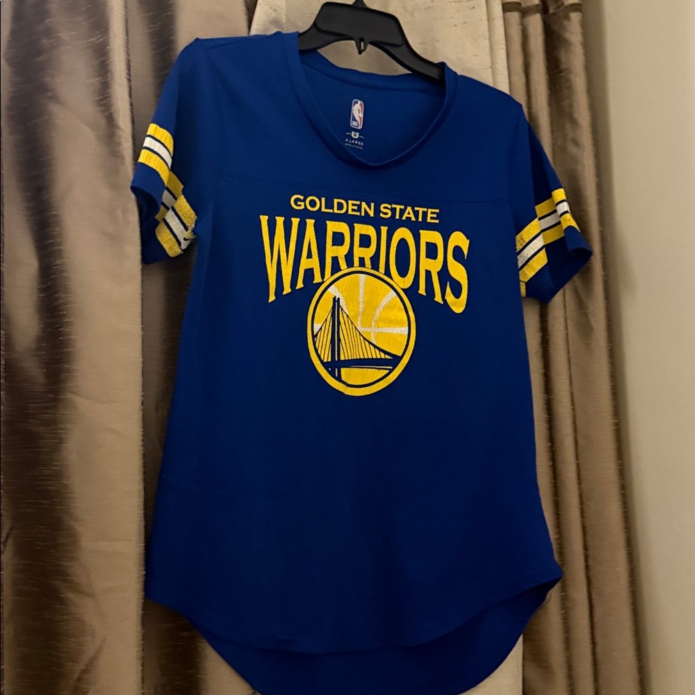 NBA Royal Blue Jersey with Yellow Script - Picture 3 of 9
